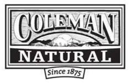 COLEMAN NATURAL* SINCE 1875 trademark