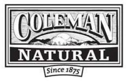 COLEMAN NATURAL* SINCE 1875 trademark