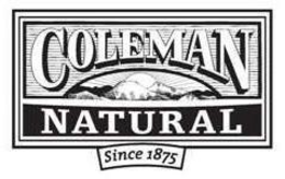 COLEMAN NATURAL* SINCE 1875 trademark
