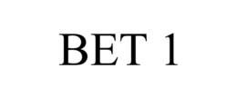 BET 1 trademark