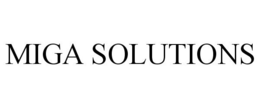 MIGA SOLUTIONS trademark