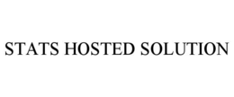 STATS HOSTED SOLUTION trademark