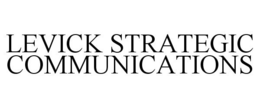 LEVICK STRATEGIC COMMUNICATIONS trademark