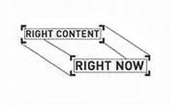 RIGHT CONTENT RIGHT NOW trademark