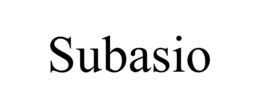 SUBASIO trademark