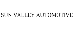 SUN VALLEY AUTOMOTIVE trademark