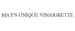 MAY'S UNIQUE VINAIGRETTE trademark