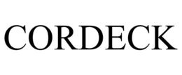 CORDECK trademark