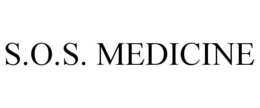S.O.S. MEDICINE trademark