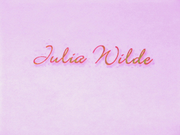 JULIA WILDE trademark