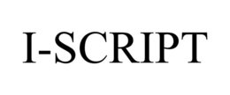 I-SCRIPT trademark