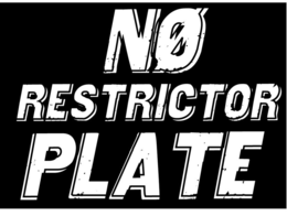 NØ RESTRICTOR PLATE trademark