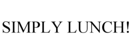 SIMPLY LUNCH! trademark