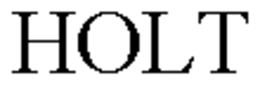HOLT trademark