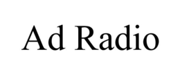 AD RADIO trademark