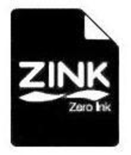 ZINK ZERO INK trademark