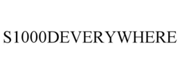 S1000DEVERYWHERE trademark