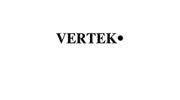VERTEK· trademark
