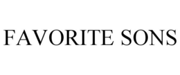 FAVORITE SONS trademark