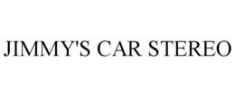 JIMMY'S CAR STEREO trademark