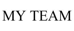 MY TEAM trademark