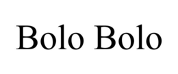 BOLO BOLO trademark