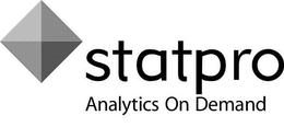 STATPRO ANALYTICS ON DEMAND trademark