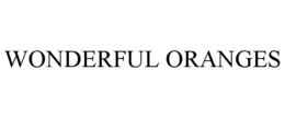 WONDERFUL ORANGES trademark
