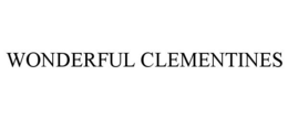 WONDERFUL CLEMENTINES trademark