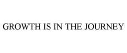 GROWTH IS IN THE JOURNEY trademark