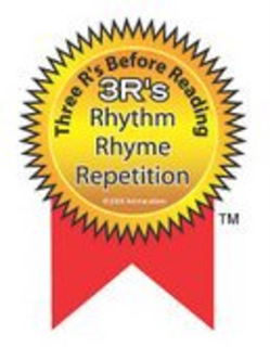 THREE R'S BEFORE READING: 3R'S RHYTHM RHYME REPETITION trademark