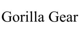 GORILLA GEAR trademark