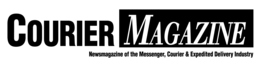 COURIER MAGAZINE NEWSMAGAZINE OF THE MESSENGER, COURIER & EXPEDITED DELIVERY INDUSTRY trademark