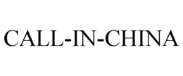 CALL-IN-CHINA trademark