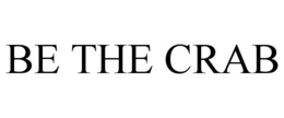 BE THE CRAB trademark