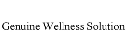 GENUINE WELLNESS SOLUTION trademark