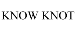 KNOW KNOT trademark