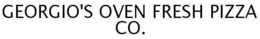 GEORGIO'S OVEN FRESH PIZZA CO. trademark