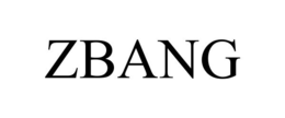 ZBANG trademark