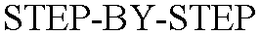 STEP-BY-STEP trademark
