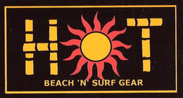 HOT BEACH 'N' SURF GEAR trademark