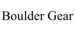 BOULDER GEAR trademark