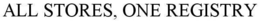 ALL STORES, ONE REGISTRY trademark