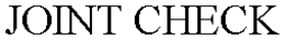 JOINT CHECK trademark