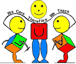 LUV WE CARE THEREFORE WE TEACH trademark