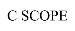C SCOPE trademark