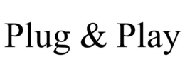 PLUG & PLAY trademark