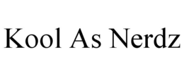 KOOL AS NERDZ trademark