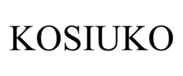 KOSIUKO trademark