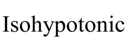 ISOHYPOTONIC trademark